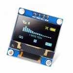 ماژول 0.96 اینچ LCD با رابط I2C سفید - آبی