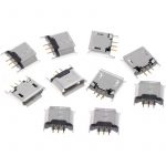 کانکتور مادگی میکرو یو اس بی smd