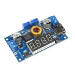 ماژول کاهنده ولتاژ XL4015 با نمایشگر و پورت USB و قابلیت کنترل جریان
