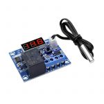 ماژول ترموستات و ترمومتر دیجیتال WX-101W مجهز به رله