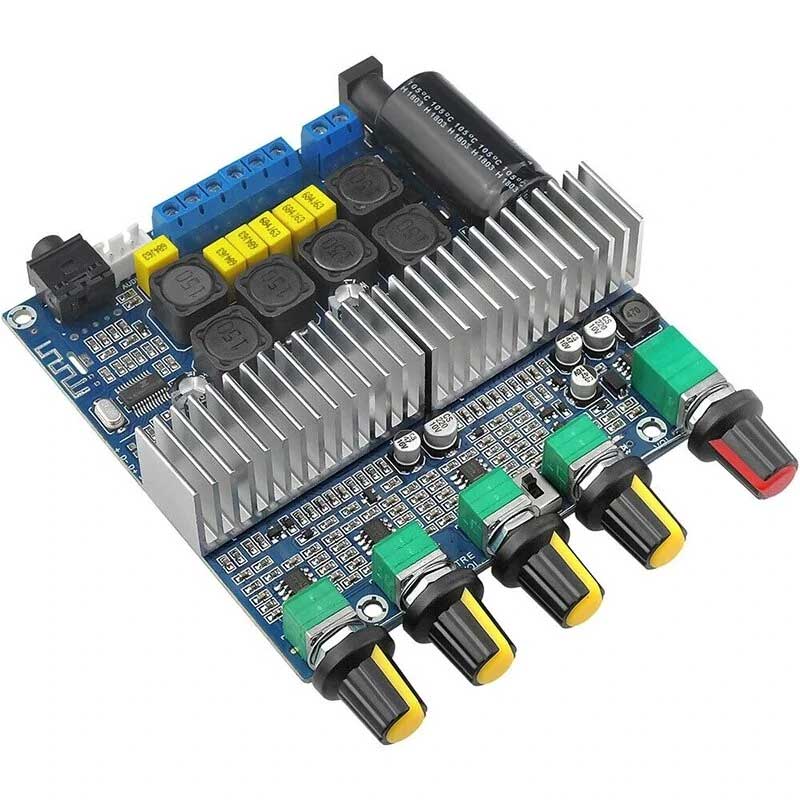 ماژول آمپلی‌فایر TPA3116 با بلوتوث 50×2 وات و 100 وات بیس
