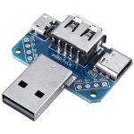 ماژول تبدیل USB به USB مادگی و Type-C و microUSB