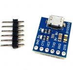 ماژول مبدل USB به TTL با تراشه CP2102 با پورت micro-USB
