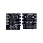 شیلد دیتالاگر Wemos D1 Mini مجهز به ساعت DS1307 و سوکت میکرو SD