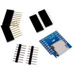شیلد برد هوشمند Wemos D1 Mini با درگاه مموری کارت microSD
