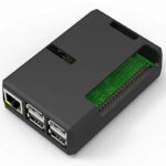 کیس مشکی رزبری پای با دسترسی به GPIO