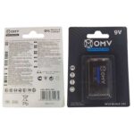 باتری کتابی OMV 6F22