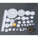 پک چرخ دنده، پولی، کش و دنده شانه ای 34 عددی